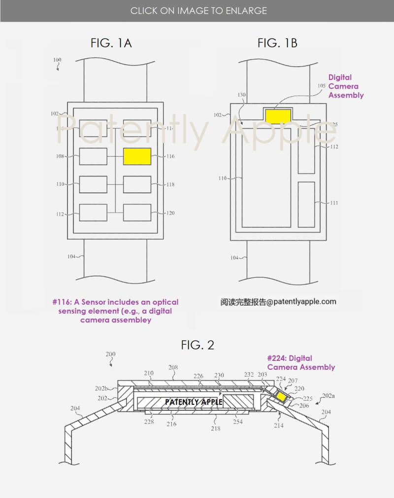 带摄像头 Apple Watch 可能快要到来了-3 带摄像头 Apple Watch 可能快要到来了-3