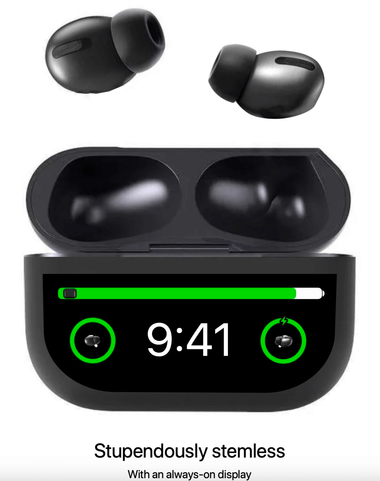 Apple开发了带触摸屏的AirPods充电仓-4 Apple开发了带触摸屏的AirPods充电仓-4