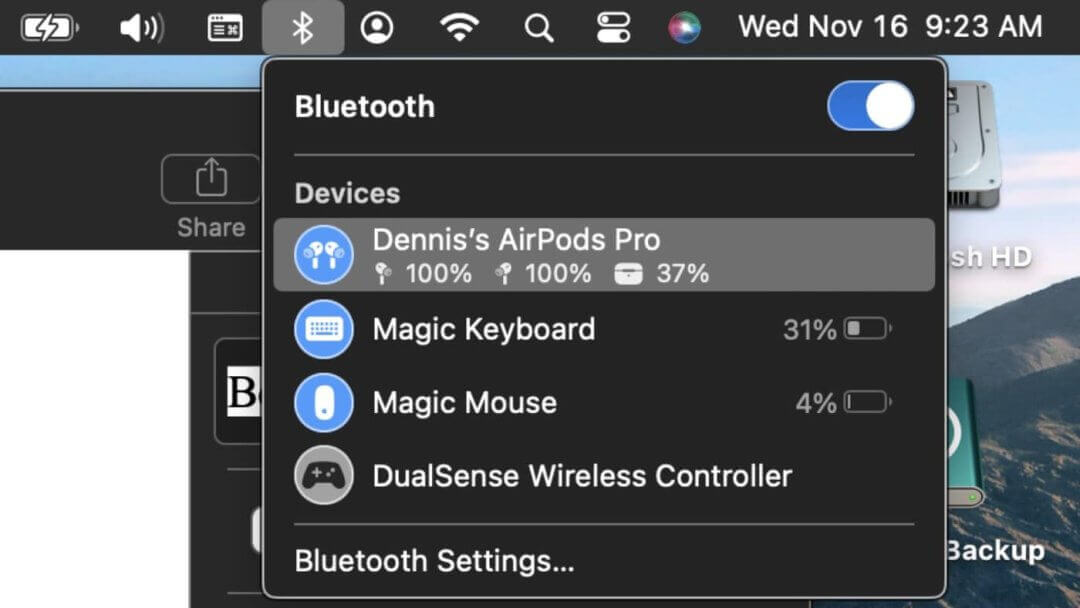 如何通过 MACOS VENTURA 使用和调整 AIRPODS-2