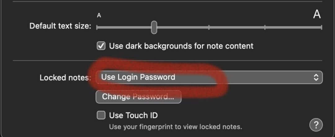 如何使用 TOUCH ID 锁定、解锁 MACOS VENTURA 中的笔记-2