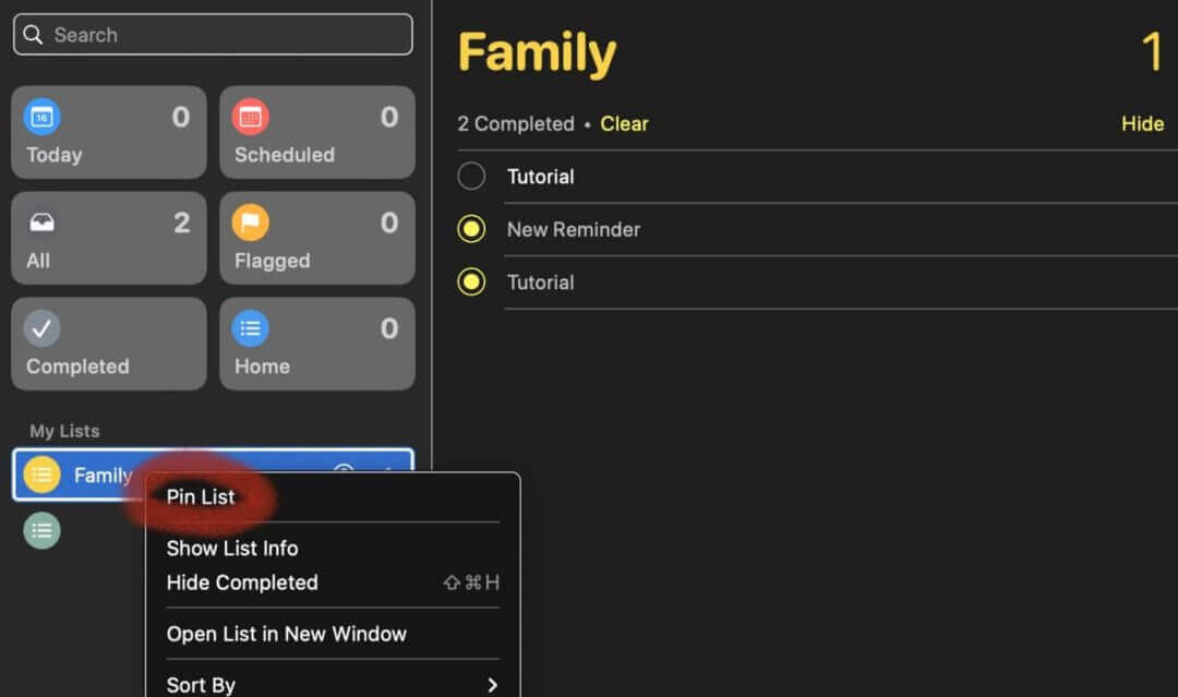 如何在 MACOS VENTURA 中使用新的和改进的提醒应用程序-1
