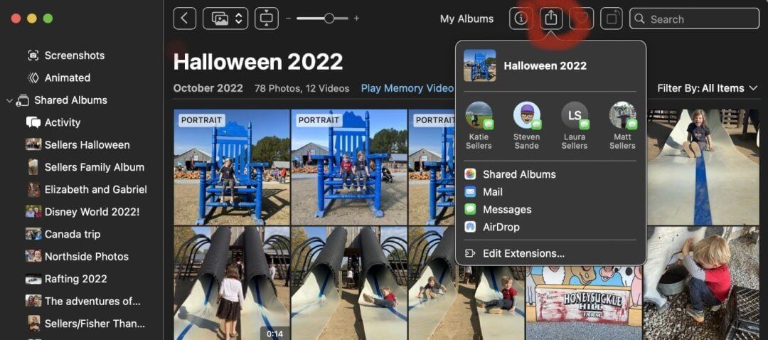 如何确保在 macOS Ventura 的照片App的回忆中弹出特殊场合-1