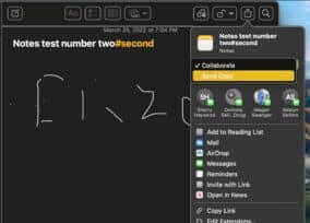 使用 MACOS VENTURA NOTES 中改进的锁定、协作功能-5